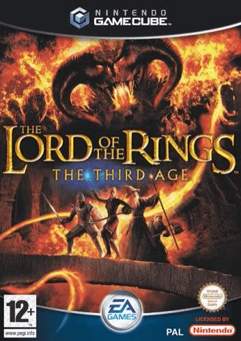 Lord of the Rings Third Age box art for Gamecube